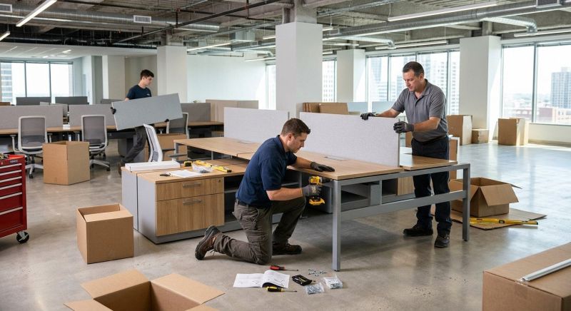 Conference Table Assembly in Littleton, CO