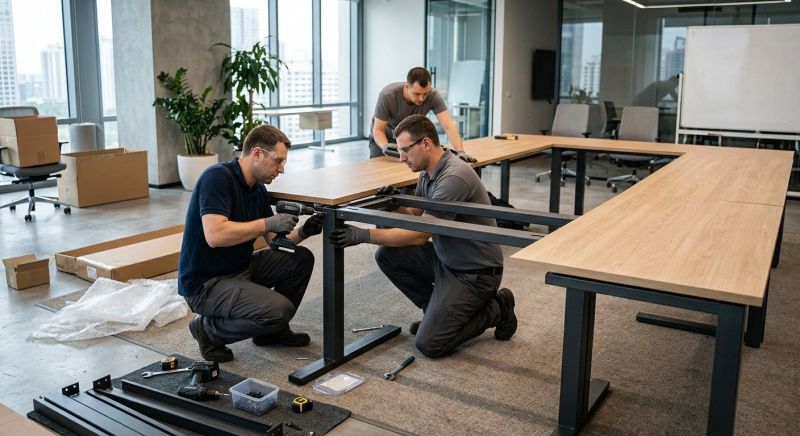 Conference Table Assembly in Denver County, CO