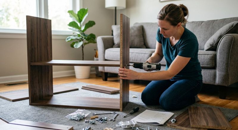 Bookcase Assembly in Longmont, CO