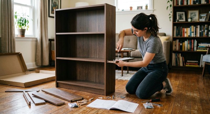 Bookshelf Assembly in Longmont, CO