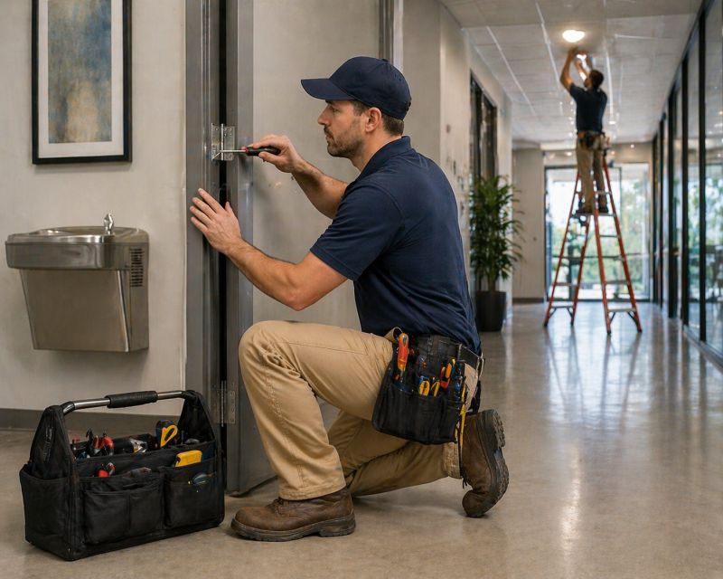 Commercial Window Caulking in Kansas City, KS