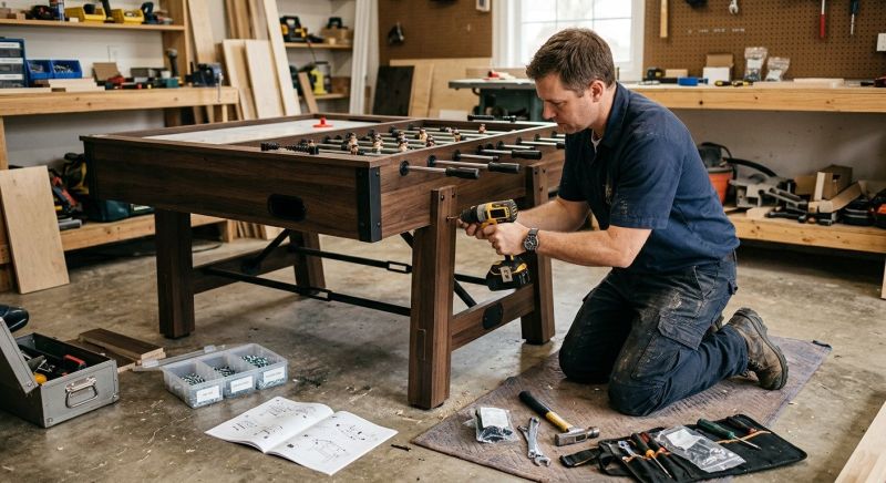 Game Table Assembly in Olathe, KS