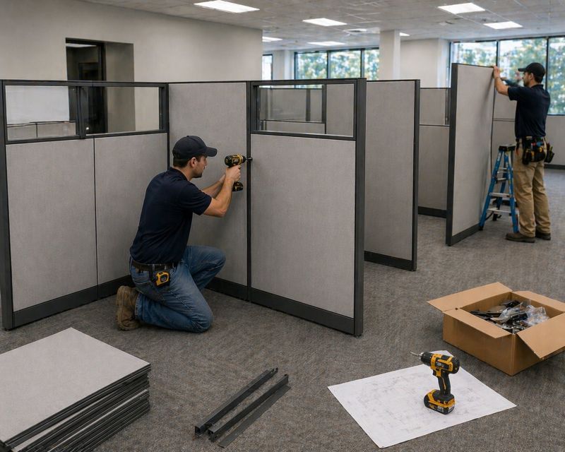 Office Workstation Assembly in Kansas City, KS