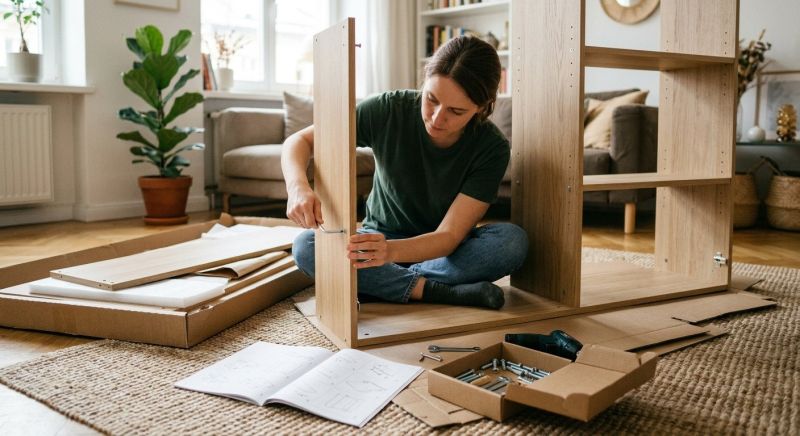 Shoe Rack Assembly in Olathe, KS