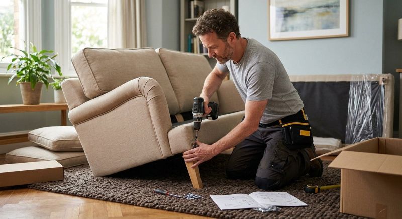 Sofa Assembly in Olathe, KS