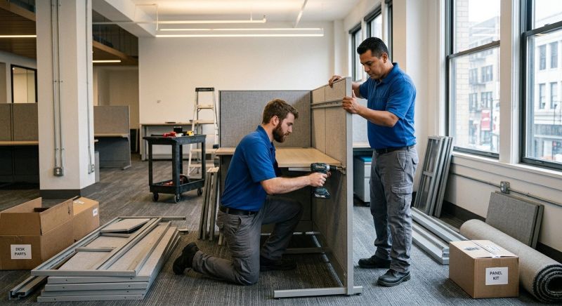 Standing Desk Assembly in Olathe, KS