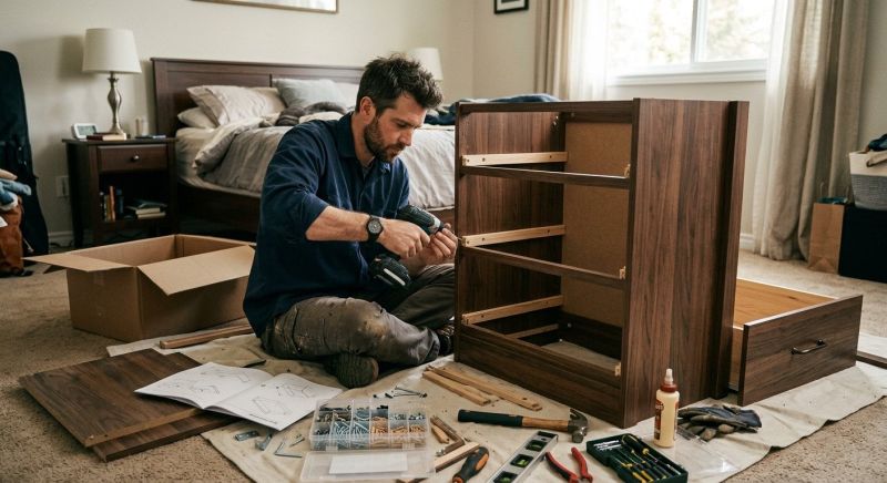 Wood Furniture Assembly in Overland Park, KS