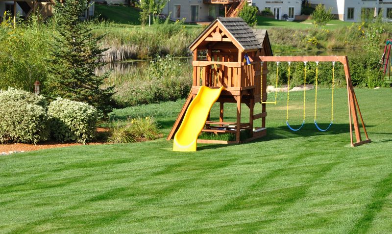 Wooden Playset Installation in Kansas City, KS